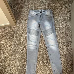 MOSSIMO grey mid-rise skinny